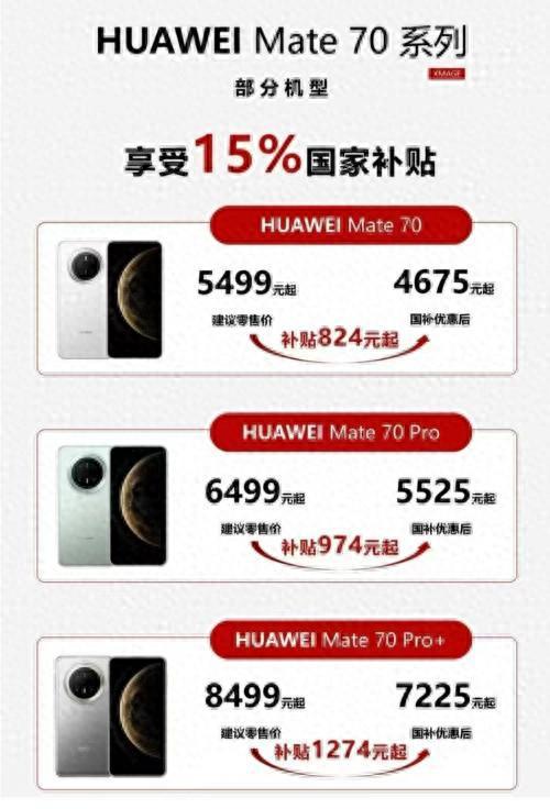 天博tb·体育综合官方网站国补政策1月6日最新消息：华为Mate70 Pro国补(图1)